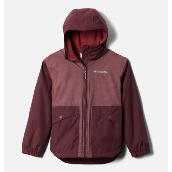 Columbia Jakne Za Djevojčice - Rainy Trails Fleece Lined Ljubičaste | ELAN-02861